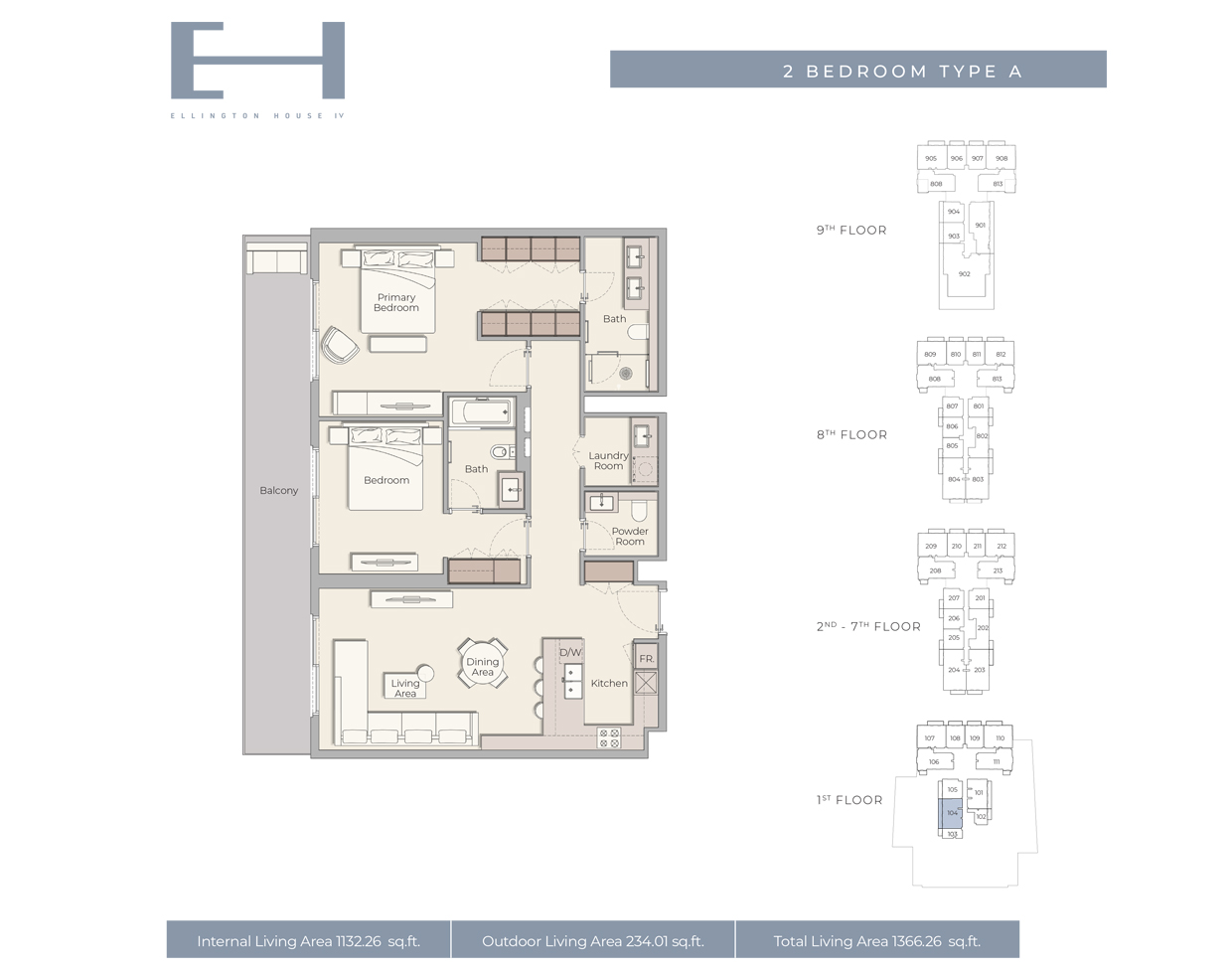 2 Bedroom